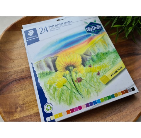 Soft pastels, Staedtler, 24 colors 