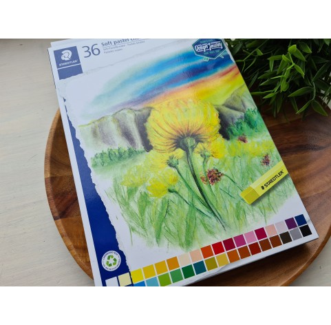 Soft pastels, Staedtler, 36 colors 