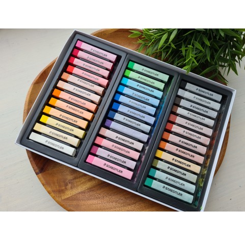 Soft pastels, Staedtler, 36 colors 