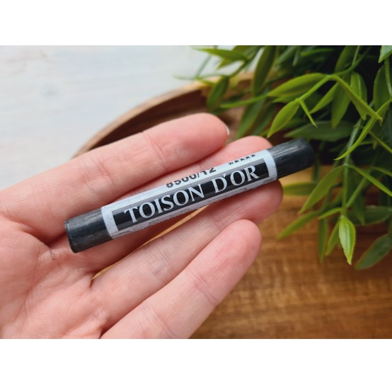 Toison D or Koh i Noor, dry chalk pastels, soft, ivory black, Nr. 12