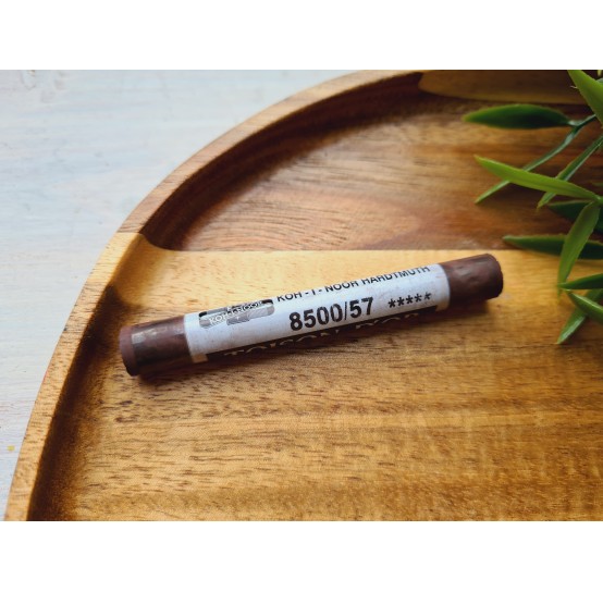 Soft chalk pastels, Nr. 57, burnt umber, Toison D or Koh i Noor