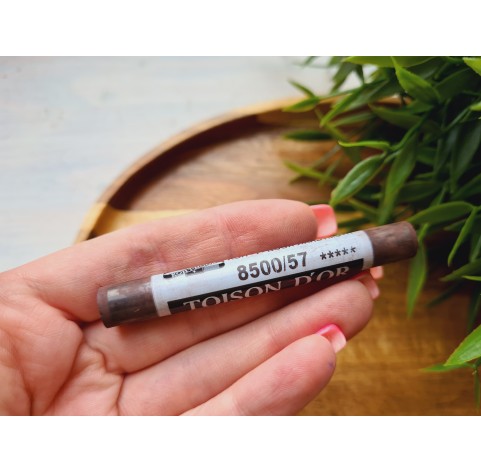 Soft chalk pastels, Nr. 57, burnt umber, Toison D or Koh i Noor