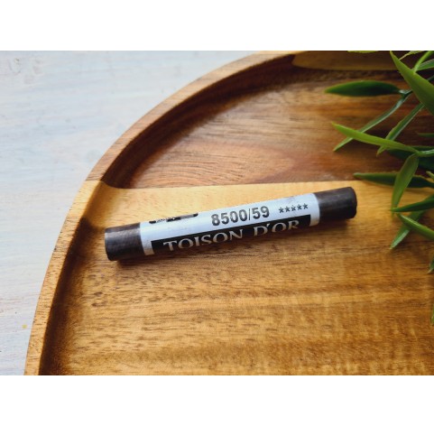 Soft chalk pastels, Nr. 59, dark brown, Toison D or Koh i Noor