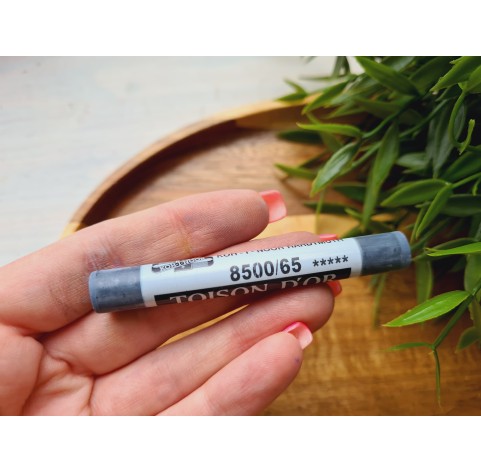Soft chalk pastels, Nr. 65, dark bluish grey, Toison D or Koh i Noor