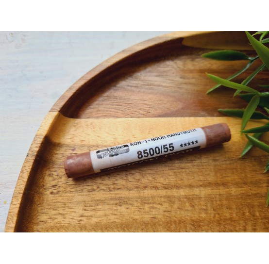 Soft chalk pastels, Nr. 55, earth brown, Toison D or Koh i Noor