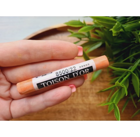 Soft chalk pastels, Nr. 22, reddish orange, Toison D or Koh i Noor