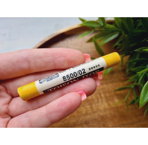 Soft chalk pastels, Nr. 02, chrome yellow, Toison D or Koh i Noor