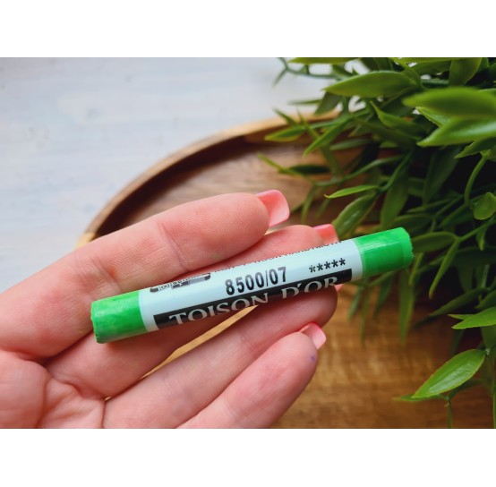 Soft chalk pastels, Nr. 07, permanent green, Toison D or Koh i Noor