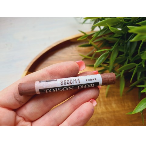 Soft chalk pastels, Nr. 11, caput mortuum, Toison D or Koh i Noor