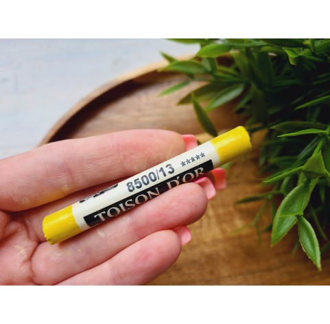 Soft chalk pastels, Nr. 13, zinc yellow, Toison D or Koh i Noor