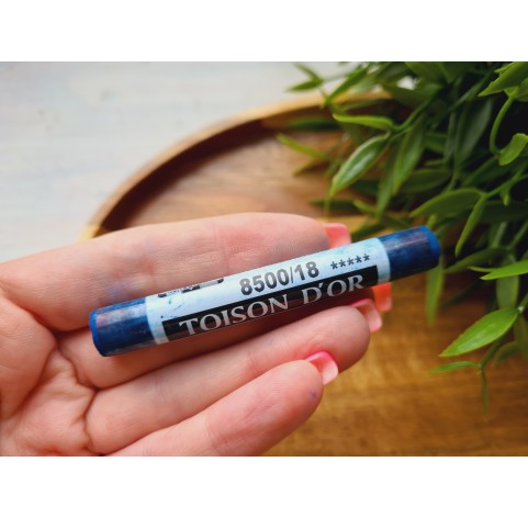 Soft chalk pastels, Nr. 18, paris blue, Toison D or Koh i Noor