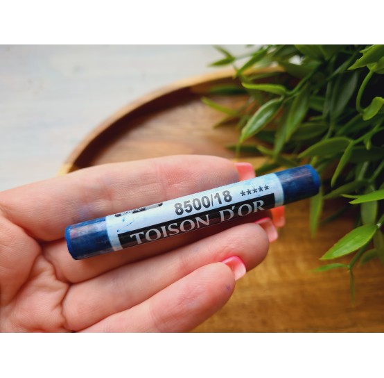 Soft chalk pastels, Nr. 18, paris blue, Toison D or Koh i Noor