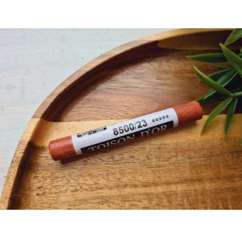 Soft chalk pastels, Nr. 23, indian red, Toison D or Koh i Noor