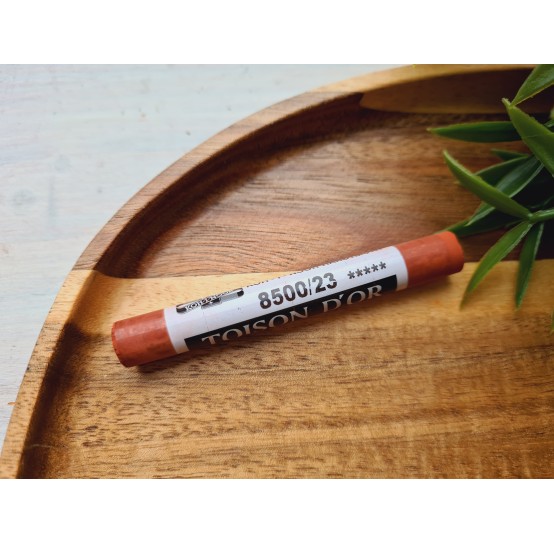 Soft chalk pastels, Nr. 23, indian red, Toison D or Koh i Noor