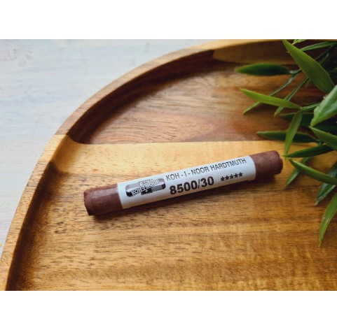 Soft chalk pastels, Nr. 30, dark caput mortuum, Toison D or Koh i Noor