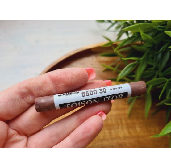 Soft chalk pastels, Nr. 30, dark caput mortuum, Toison D or Koh i Noor