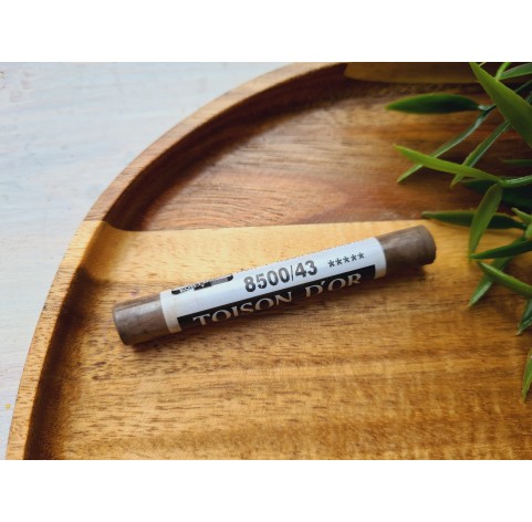 Soft chalk pastels, Nr. 43, van Dyck brown, Toison D or Koh i Noor