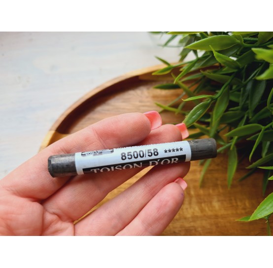 Soft chalk pastels, Nr. 58, greenish brown, Toison D or Koh i Noor