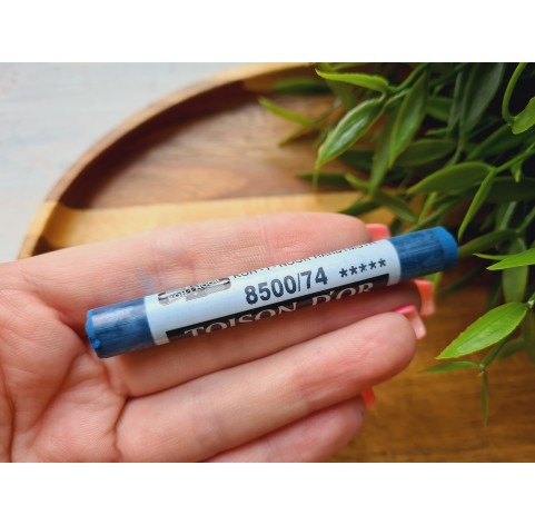Soft chalk pastels, Nr. 74, greenish cobalt blue, Toison D or Koh i Noor