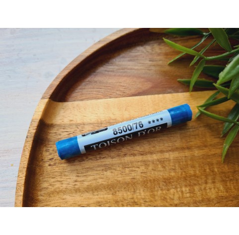 Soft chalk pastels, Nr. 76, turquoise blue, Toison D or Koh i Noor