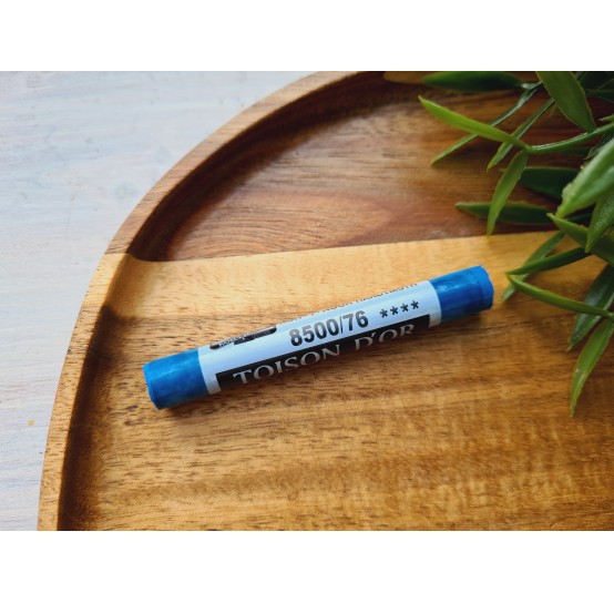 Soft chalk pastels, Nr. 76, turquoise blue, Toison D or Koh i Noor