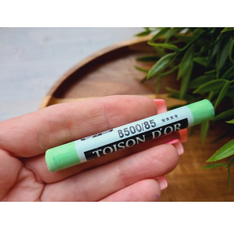 Soft chalk pastels, Nr. 85, yellowish green, Toison D or Koh i Noor