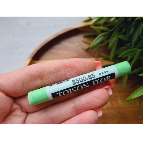 Soft chalk pastels, Nr. 85, yellowish green, Toison D or Koh i Noor