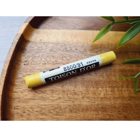 Soft chalk pastels, Nr. 91, light chrome yellow, Toison D or Koh i Noor