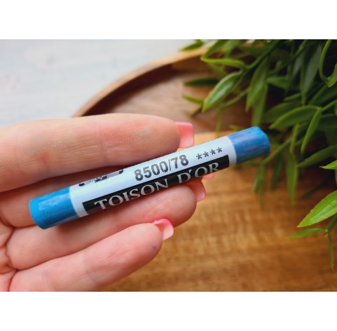 Soft chalk pastels, Nr. 78, light turquoise blue, Toison D or Koh i Noor