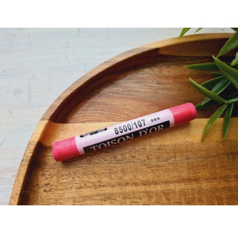 Soft chalk pastels, Nr. 107, light carmine red, Toison D or Koh i Noor
