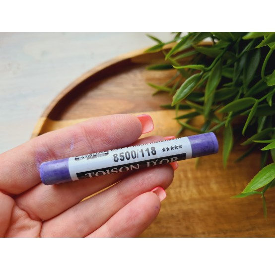 Soft chalk pastels, Nr. 118, bluish violet, Toison D or Koh i Noor