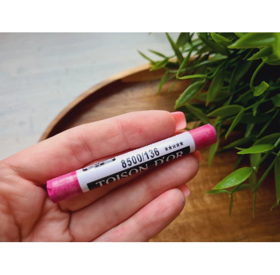 Soft chalk pastels, Nr. 136, mexican pink, Toison D or Koh i Noor
