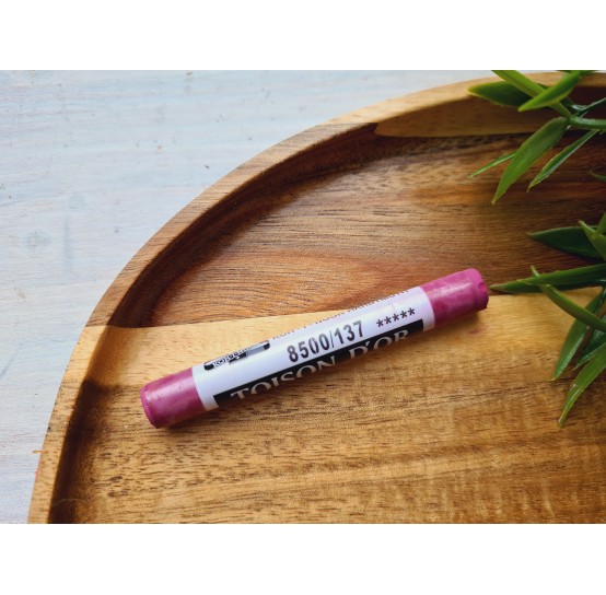 Soft chalk pastels, Nr. 137, quinacridone rose, Toison D or Koh i Noor