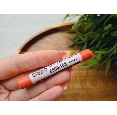 Soft chalk pastels, Nr. 165, coral red, Toison D or Koh i Noor