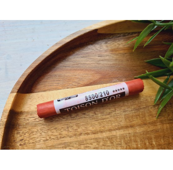 Soft chalk pastels, Nr. 210, vermilion reddark english red, Toison D or Koh i Noor