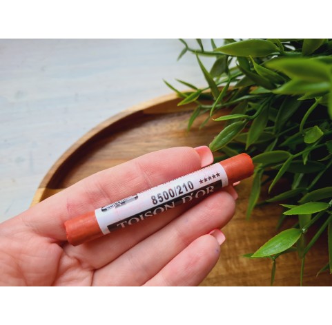 Soft chalk pastels, Nr. 210, vermilion reddark english red, Toison D or Koh i Noor