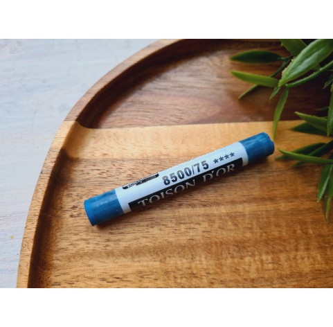 Soft chalk pastels, Nr. 75, dark turquoise blue, Toison D or Koh i Noor