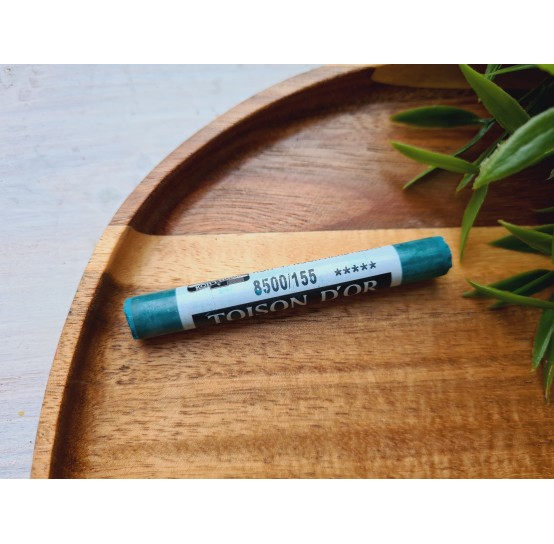 Soft chalk pastels, Nr. 155, dark green, Toison D or Koh i Noor