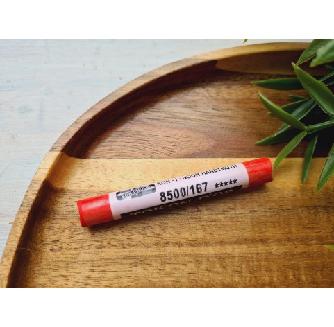 Soft chalk pastels, Nr. 167, yellowish pyrrole red, Toison D or Koh i Noor