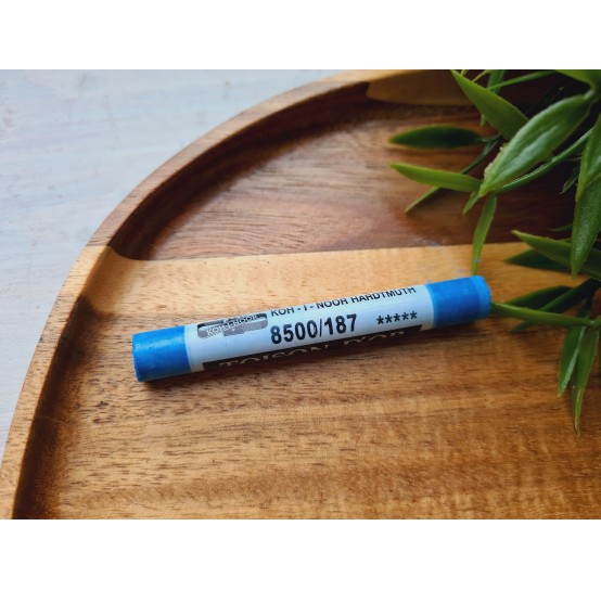 Soft chalk pastels, Nr. 187, cerulean blue, Toison D or Koh i Noor