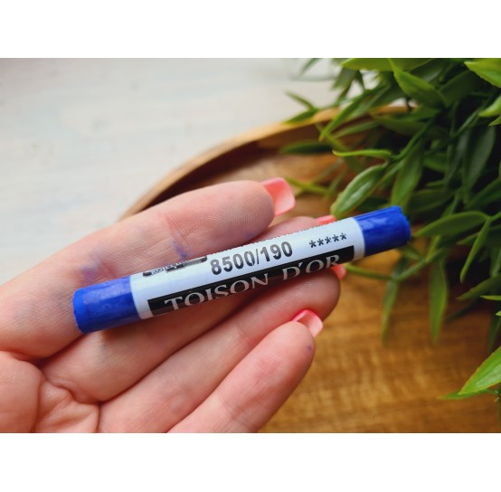 Soft chalk pastels, Nr. 190, dark ultramarine blue, Toison D or Koh i Noor
