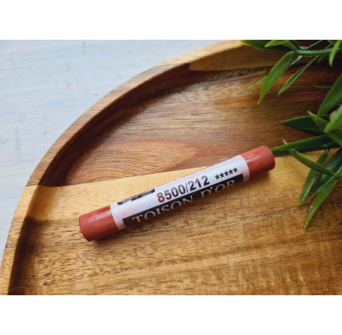 Soft chalk pastels, Nr. 212, medium terracotta, Toison D or Koh i Noor
