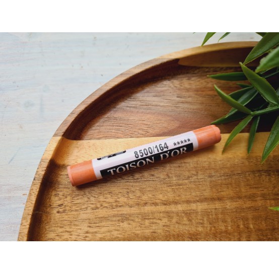 Soft chalk pastels, Nr. 164, dark salmon orange, Toison D or Koh i Noor