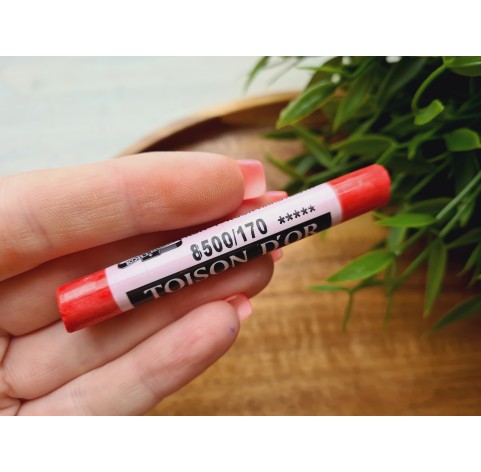 Soft chalk pastels, Nr. 170, pyrrole red, Toison D or Koh i Noor