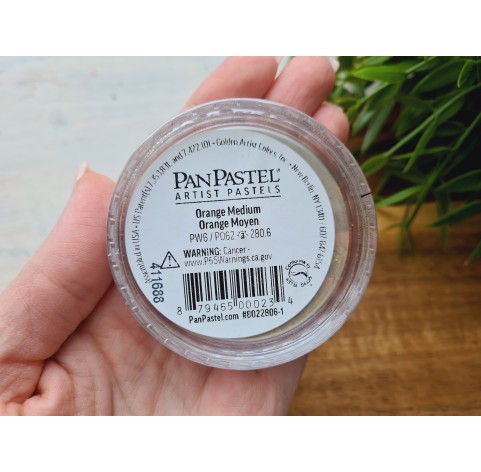 PanPastel soft pastel, Nr. 280.6, Orange Medium