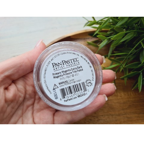 PanPastel soft pastel, Nr. 410.1, Primary Magenta Extra Dark