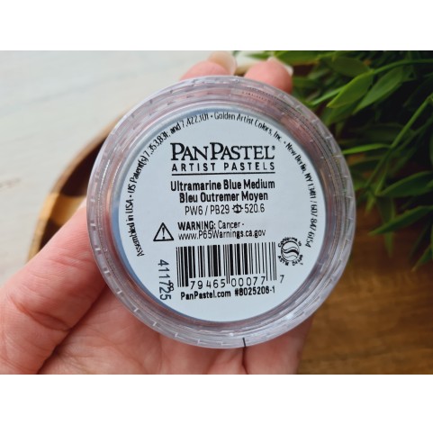 PanPastel soft pastel, Nr. 520.6, Ultramarine Blue Medium