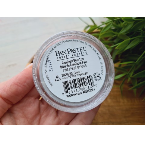 PanPastel soft pastel, Nr. 530.8, Cerule Blue Tint