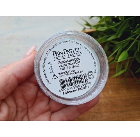 PanPastel soft pastel, Nr. 620.7, Phthalo Green Light
