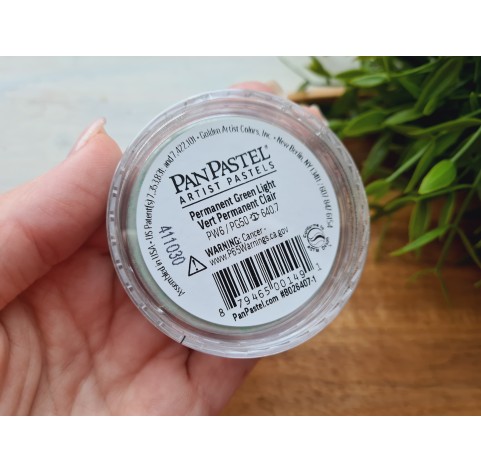 PanPastel soft pastel, Nr. 640.7, Permanent Green Light